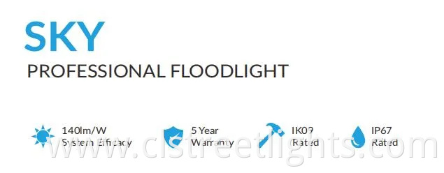 Factory Price 100W 150W 200W 300W 400W Sport Filed Outdoor Stadium Garden Landscape Tennis Court Yard IP66 Waterproof Dustproof Roadway Square LED Flood Light